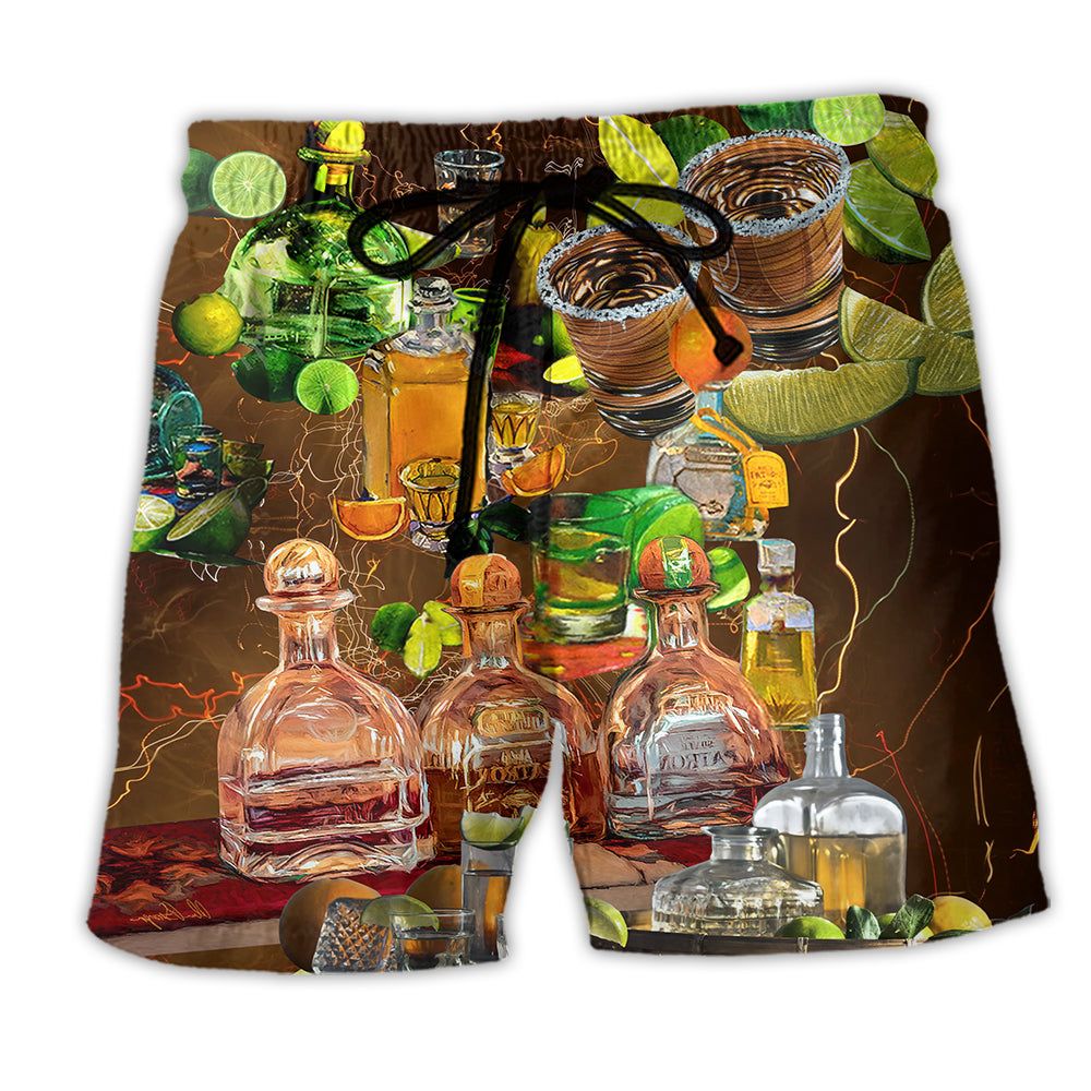 Wine When Life Gives You A Lemon Grab Tql & Salt Trendy Aloha Hawaiian Beach Shorts Wine When Life Gives You A Lemon Grab Tql & Salt Trendy Aloha Hawaiian Beach Shorts