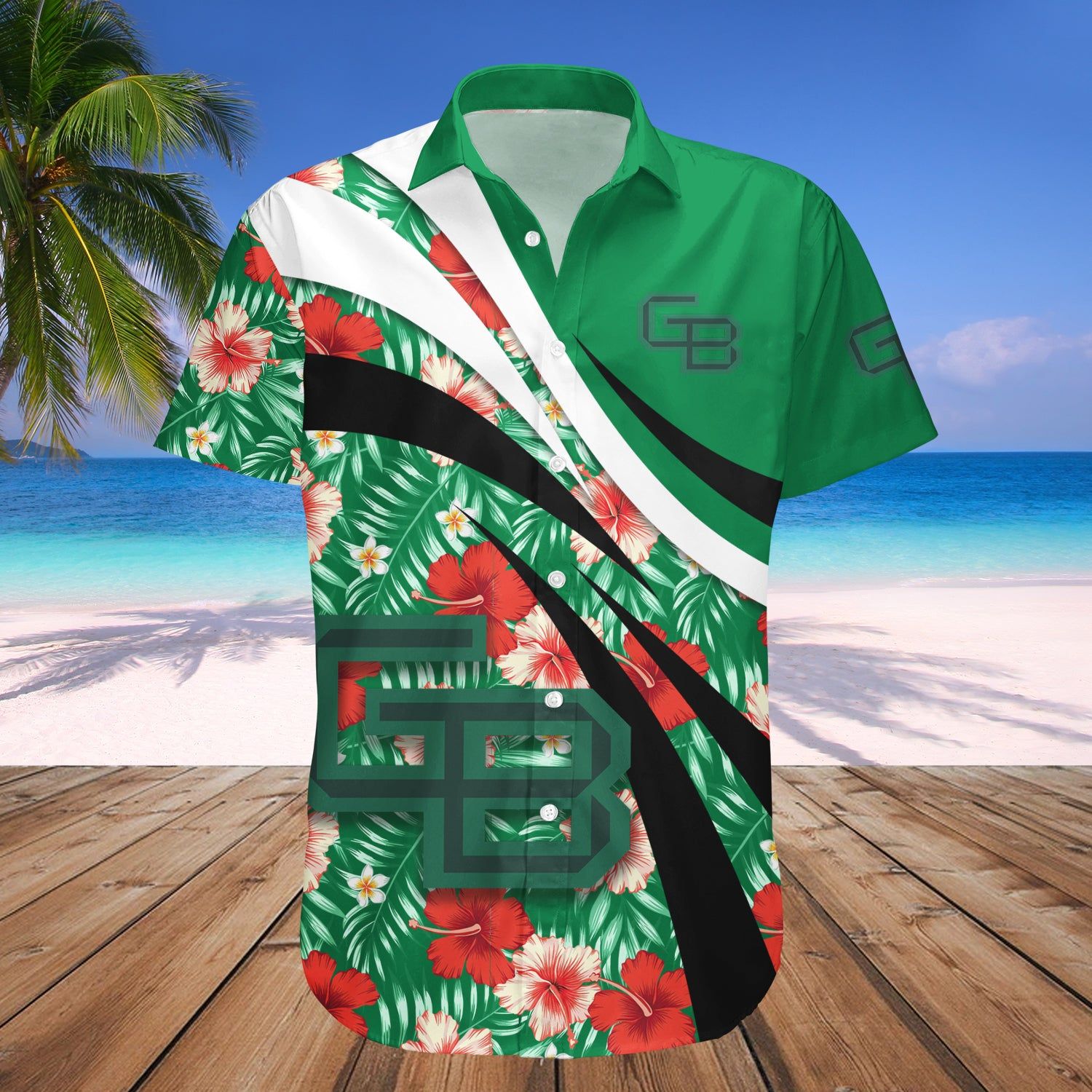 Wisconsin-Green Bay Phoenix Hawaii Shirt Set Hibiscus Sport Style – NCAA
