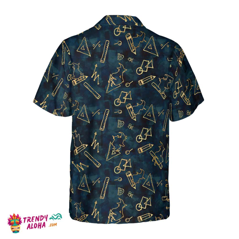Witch Math Halloween Teacher Hawaiian Shirt, Unique Math Teacher Shirt, Best Gift For Teachers