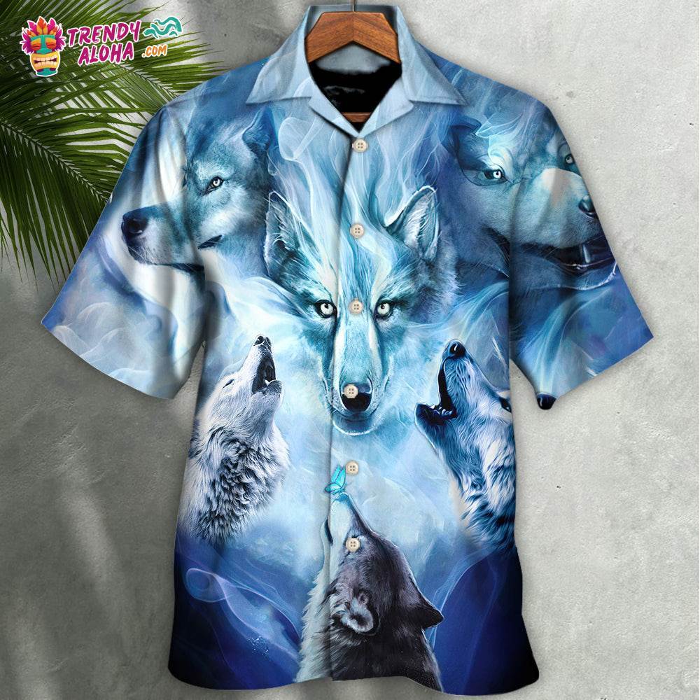 Wolf Fear Makes The Wolf Bigger Than It Is Hawaiian Shirt – Trendy Aloha