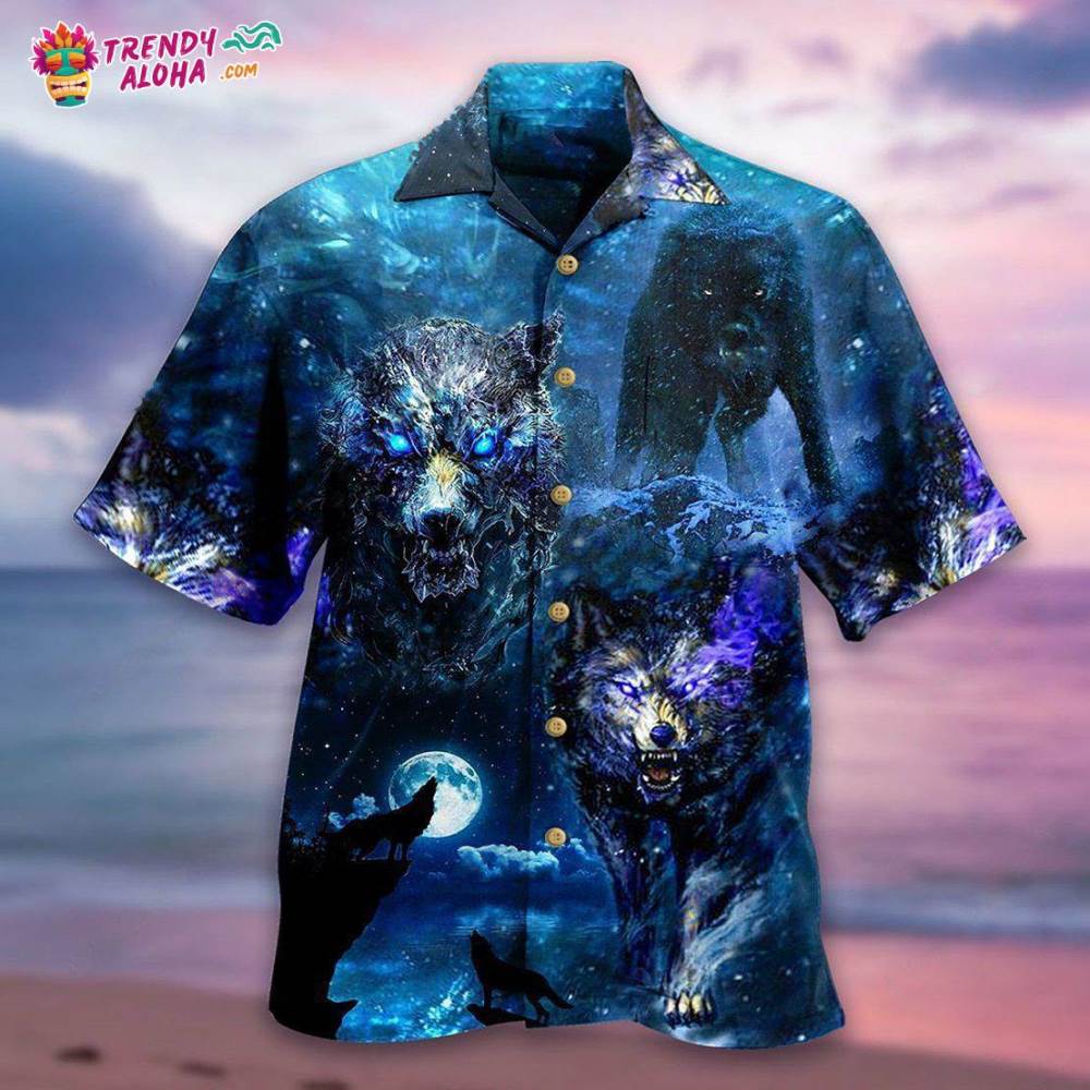 Wolf What Doesn’T Kill Me Better Run Fast Hawaiian Shirt – Trendy Aloha