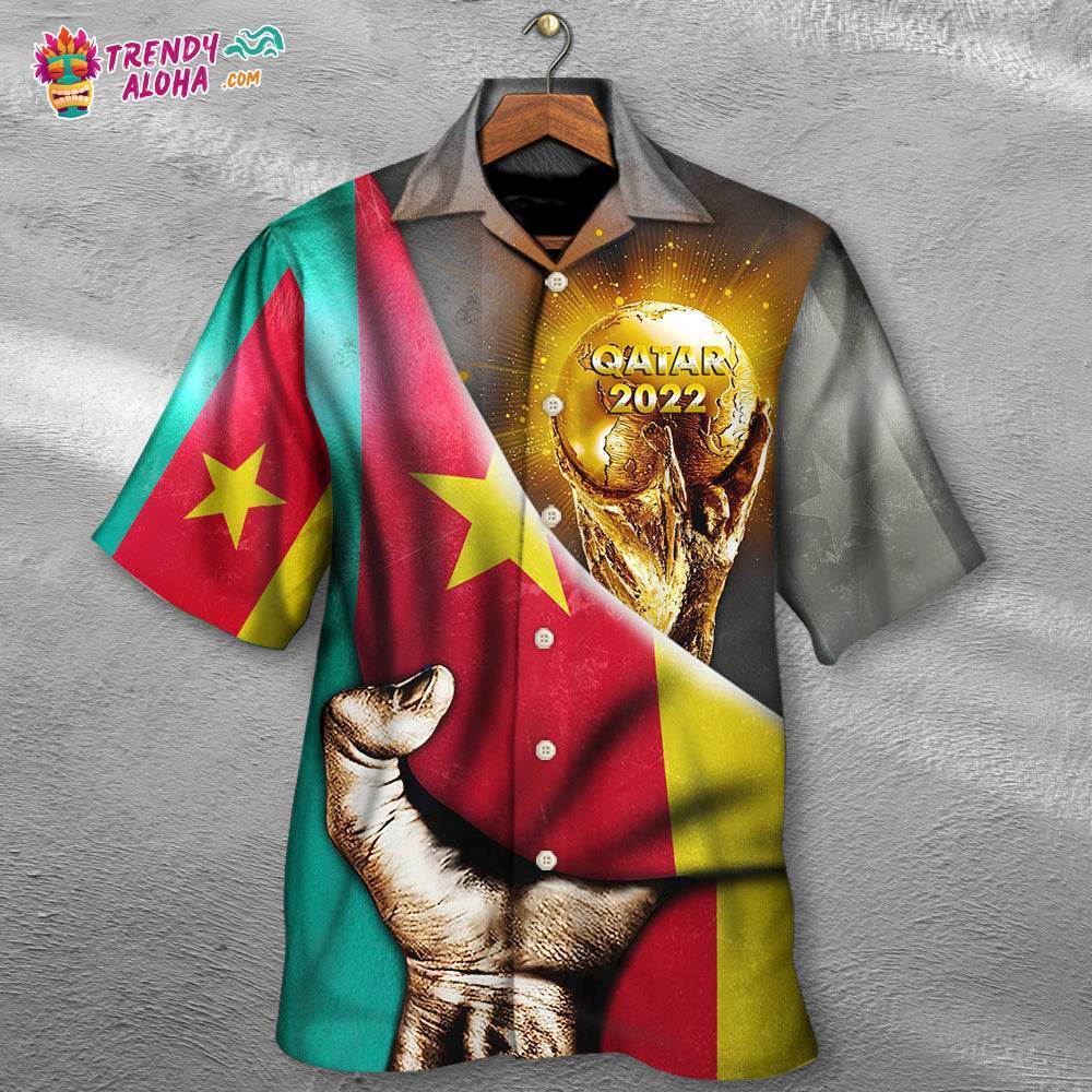 World Cup Qatar 2022 Cameroon Will Be The Champion Hawaiian Shirt – Trendy Aloha