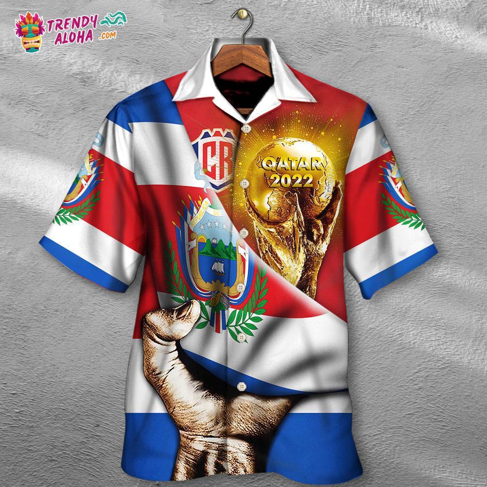World Cup Qatar 2022 Costa Rica Will Be The Champion Flag Vintage Hawaiian Shirt – Trendy Aloha