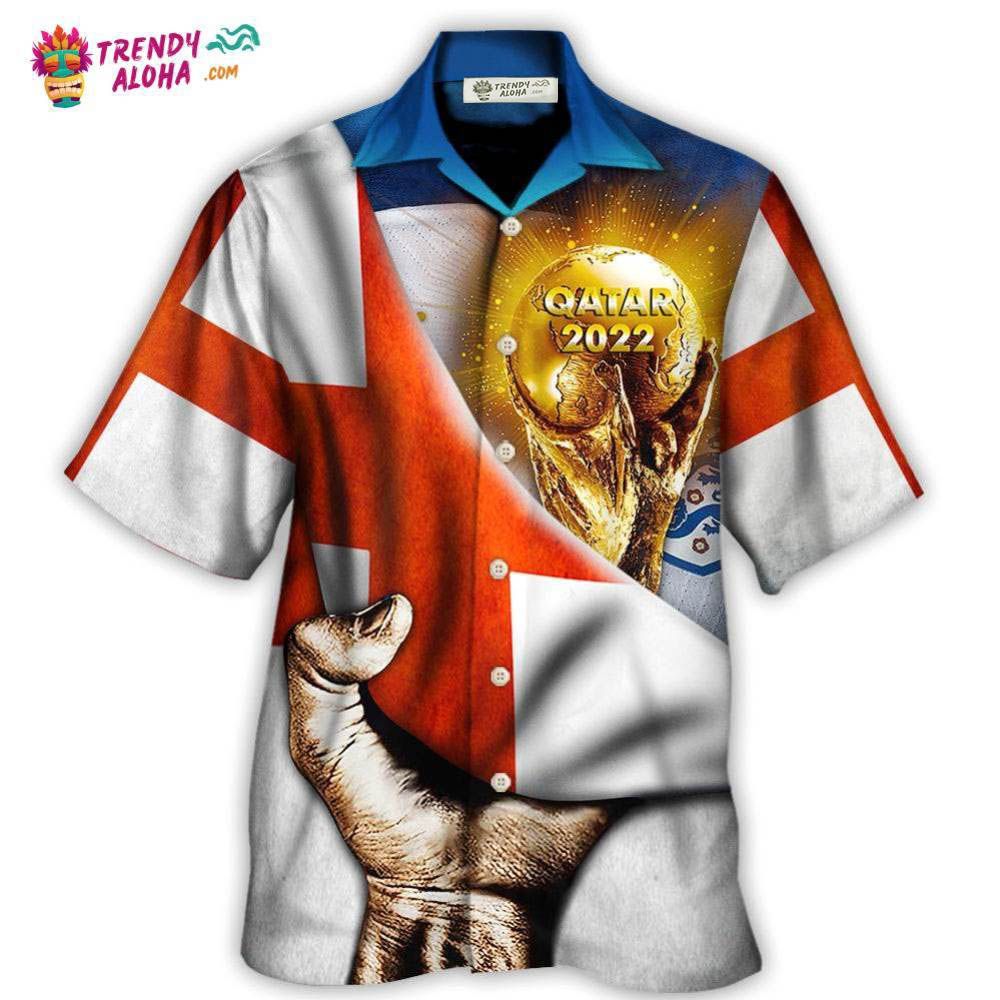 World Cup Qatar 2022 England Will Be The Champion Flag Vintage Hawaiian Shirt – Trendy Aloha World Cup Qatar 2022 England Will Be The Champion Flag Vintage Hawaiian Shirt – Trendy Aloha