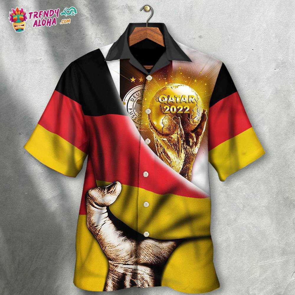 World Cup Qatar 2022 Germany Will Be The Champion Flag Vintage Hawaiian Shirt – Trendy Aloha