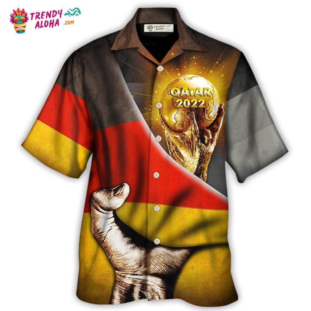 World Cup Qatar 2022 Germany Will Be The Champion Hawaiian Shirt – Trendy Aloha World Cup Qatar 2022 Germany Will Be The Champion Hawaiian Shirt – Trendy Aloha