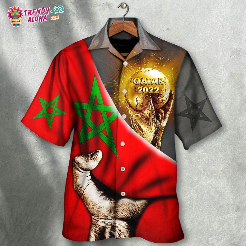 World Cup Qatar 2022 Morocco Will Be The Champion Hawaiian Shirt – Trendy Aloha