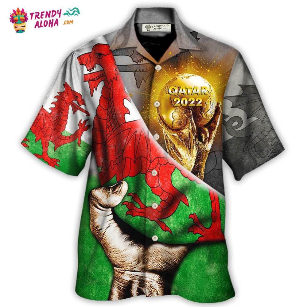 World Cup Qatar 2022 Wales Will Be The Champion Hawaiian Shirt – Trendy Aloha World Cup Qatar 2022 Wales Will Be The Champion Hawaiian Shirt – Trendy Aloha