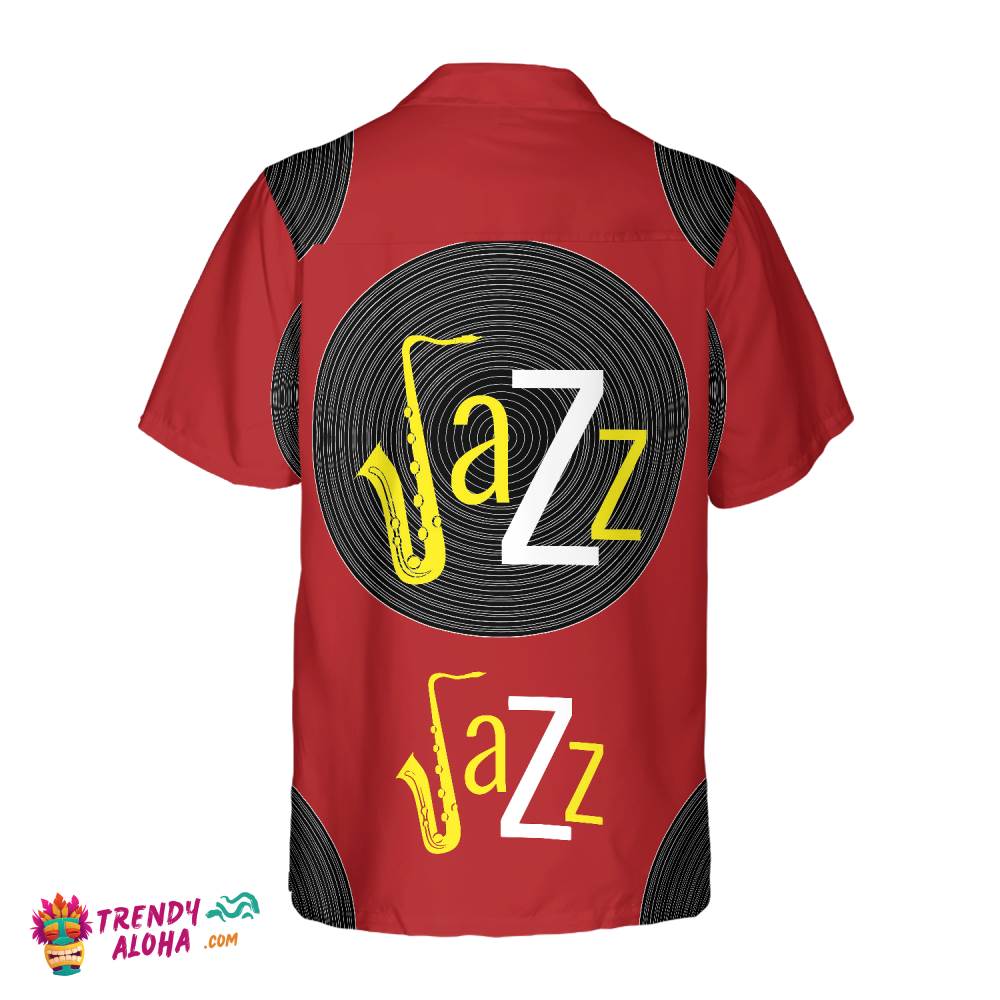 World Of Jazz Shirt For Men Hawaiian Shirt
