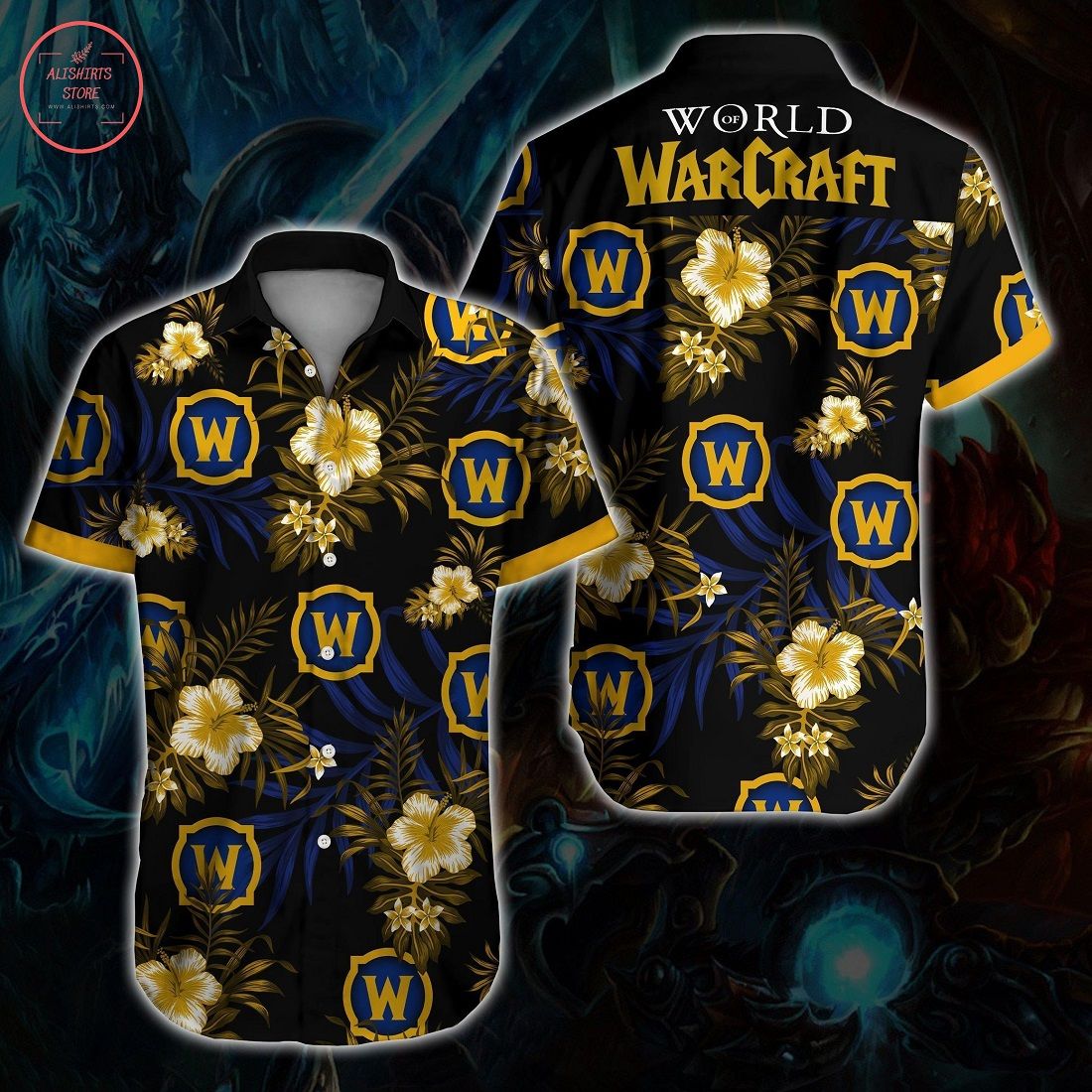 World Of Warcraft Hawaiian Shirt Tropical Style