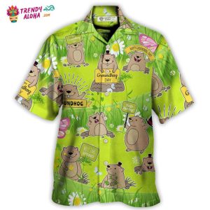 Green Hawaiian Shirts