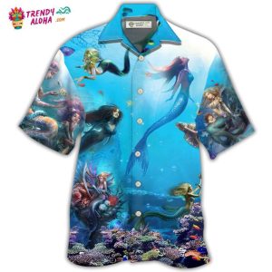Blue Hawaiian Shirts