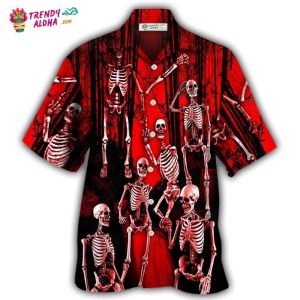 Red Hawaiian Shirts