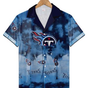 Nfl Tennessee Titans Blue Trendy Hawaiian Shirt Aloha Shirt