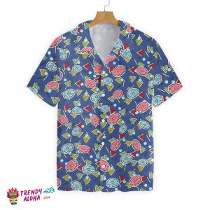 Geometric Hawaiian Shirt