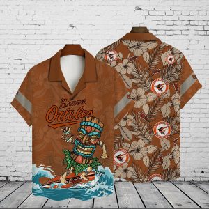Baltimore Orioles Hawaiian Shirt