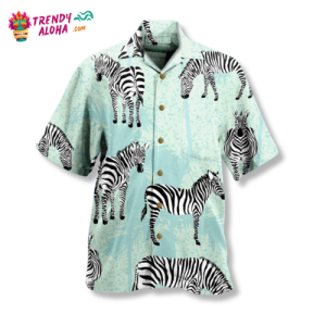 Zebra Hawaiian Shirt
