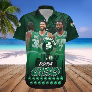 Boston Celtics Hawaiian Shirts
