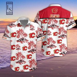 Calgary Flames Hawaiian Shirts