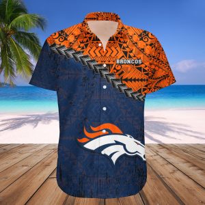 Denver Broncos Hawaiian Shirts