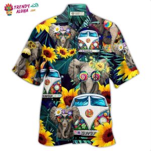 Elephant Hawaiian Shirt