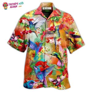 Hummingbird Hawaiian Shirt