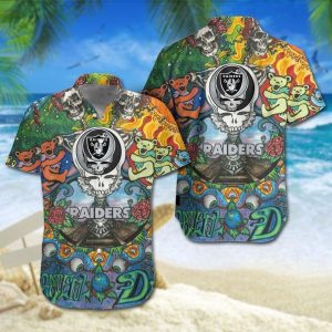 Las Vegas Raiders Hawaiian Shirt