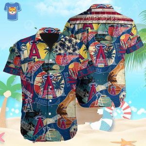 Los Angeles Angels Hawaiian Shirts