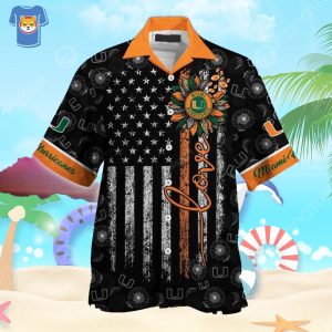 Miami Hurricanes Hawaiian Shirts