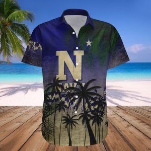 Navy Midshipmen Hawaiian Shirts