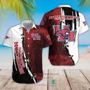 Houston Cougars Hawaiian Shirts