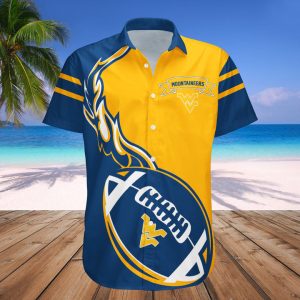 West Virginia Mountaineers Hawaiian Shirts