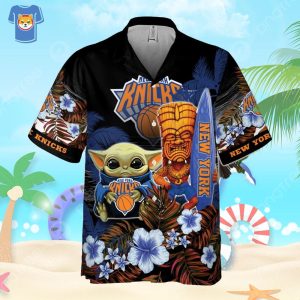 New York Knicks Hawaiian Shirts