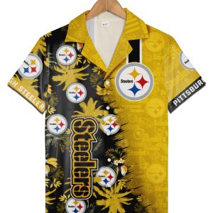 NFL Pittsburgh Steelers Golden Coconut Hawaiian Shirt