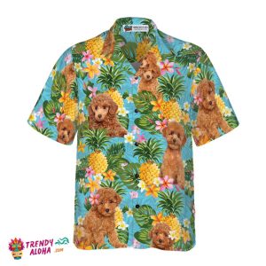 Poodle Hawaiian Shirt