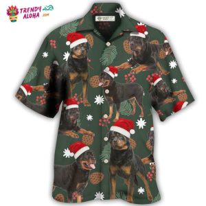 Rottweiler Hawaiian Shirt