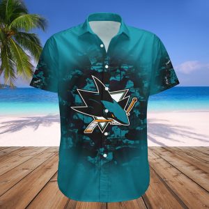 San Jose Sharks Hawaiian Shirts