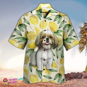 Shih Tzu Hawaiian Shirt