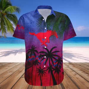 SMU Mustangs Hawaiian Shirts