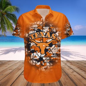 Texas Longhorns Hawaiian Shirts