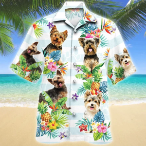 Yorkshire Terrier Hawaiian Shirt