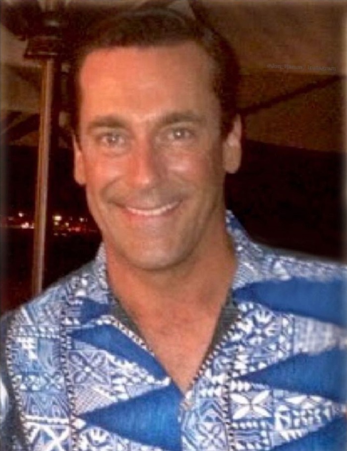 John Hamm wears hawaiian shirts celebrity wears hawaiian shirts 9