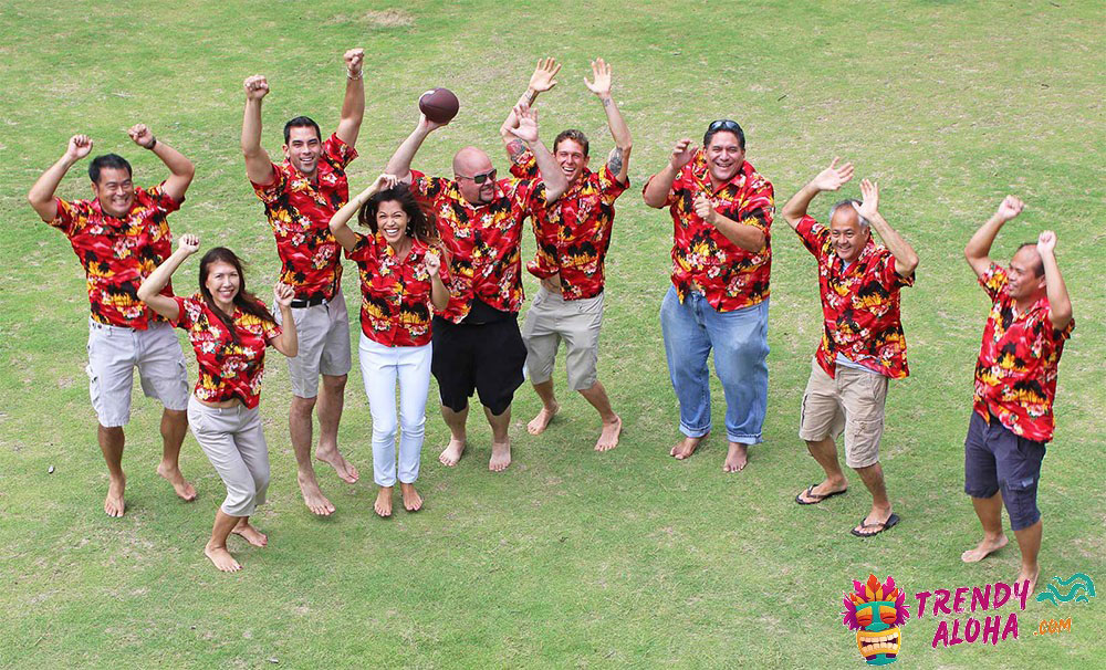 buying guide to team hawaiian shirts or uniforms