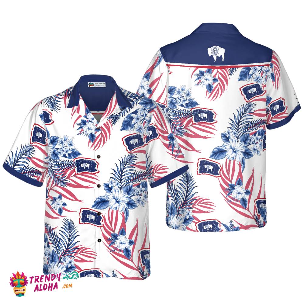 Wyoming Proud Hawaiian Shirt