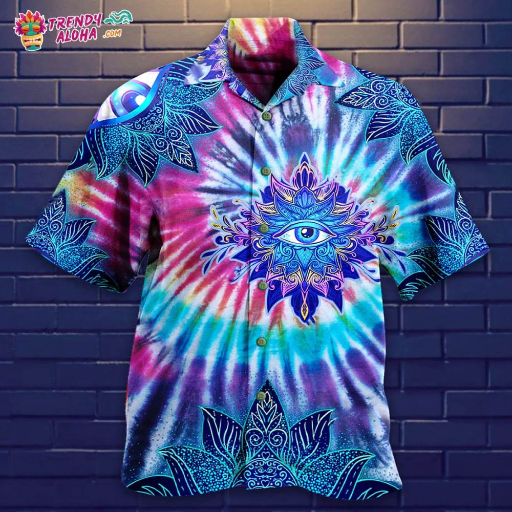 Yoga Eyes Love Mandala Hawaiian Shirt – Trendy Aloha