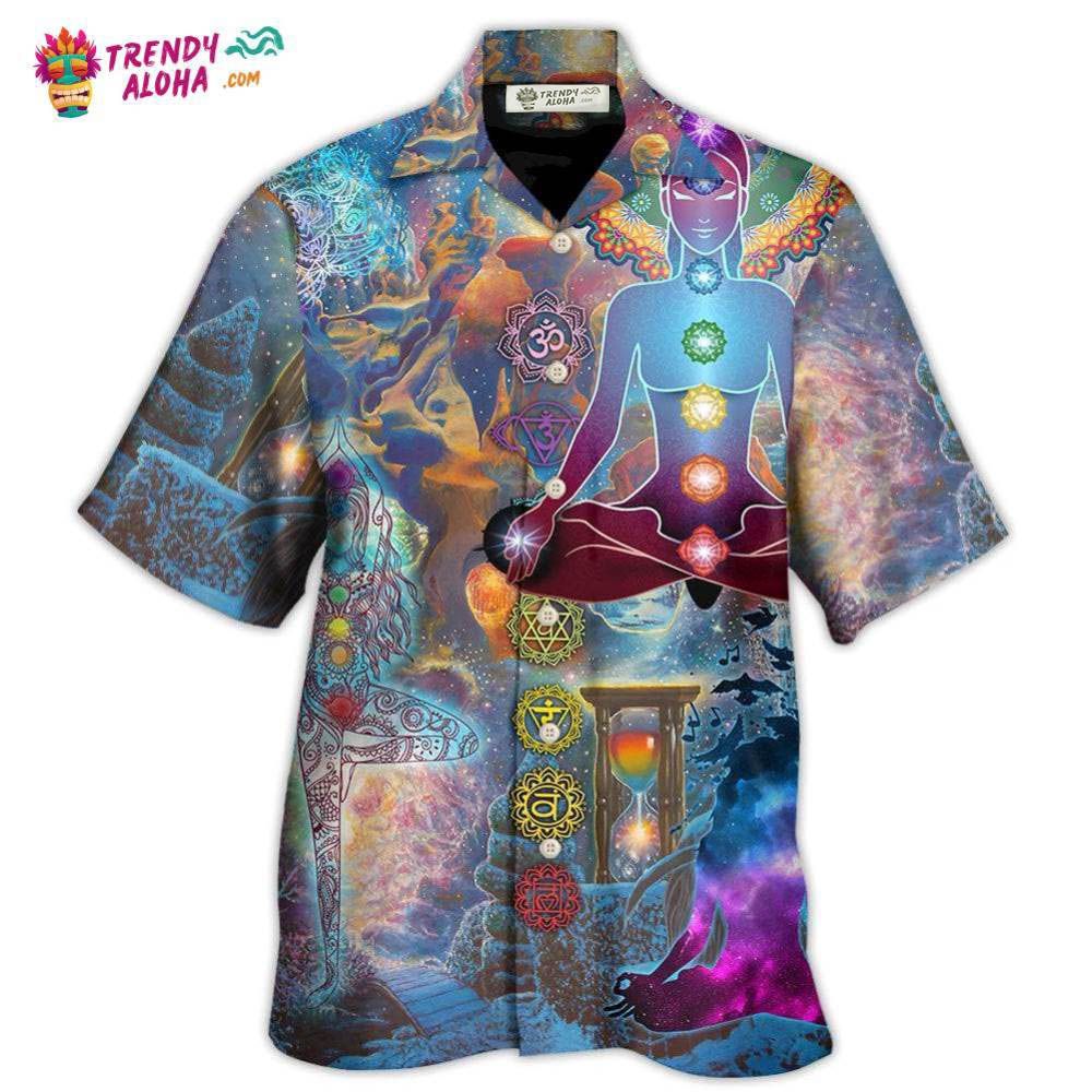 Yoga Galaxy Peace Your Soul Hawaiian Shirt – Trendy Aloha Yoga Galaxy Peace Your Soul Hawaiian Shirt – Trendy Aloha