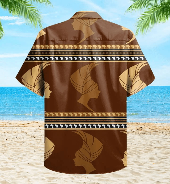 Zebra Africa Pattern Brown Trendy Hawaiian Shirt 3D