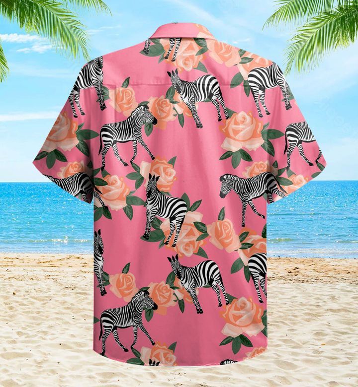 Caribou Hawaiian Zebra Shirt main image 1