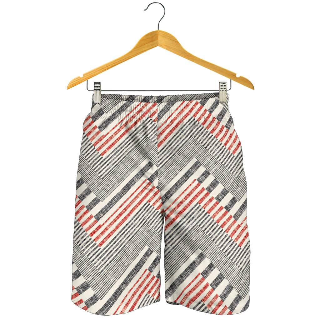 Zigzag Chevron Striped Pattern For Men Women Kid Shorts