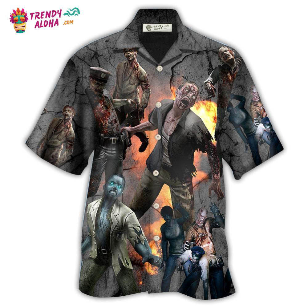 Zombie Apocalypse Hawaiian Shirt – Trendy Aloha Zombie Apocalypse Hawaiian Shirt – Trendy Aloha